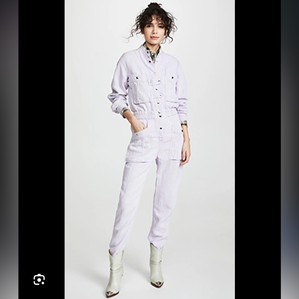 Isabel Marant Lashay Lavender Jumpsuit (Size 34)